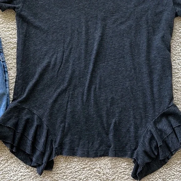 Current/Elliott Distressed Tee - Picture 5 of 7